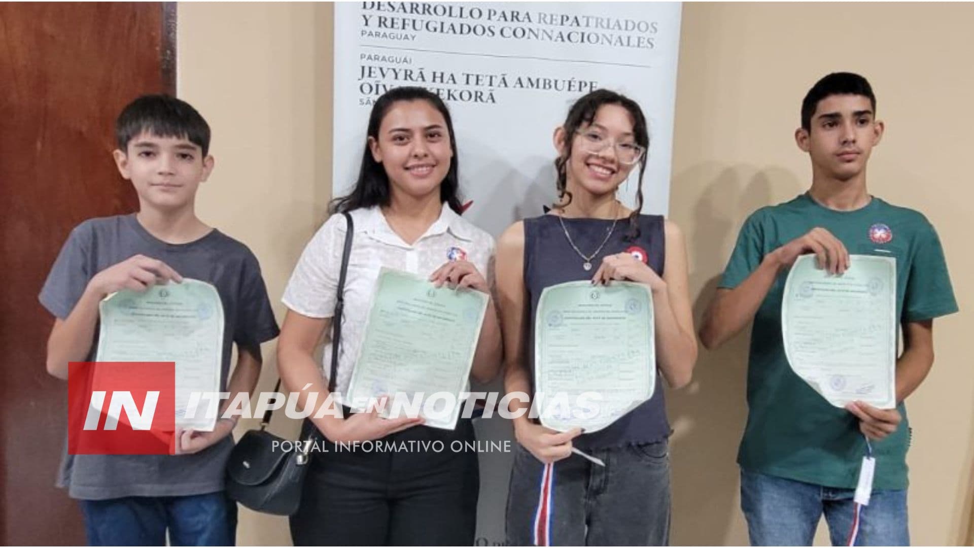 150 hijos de connacionales