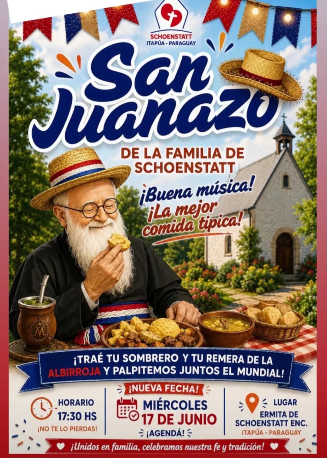 El Mundial se vive en familia: Schoenstatt celebra su “San Juanazo” en Encarnación