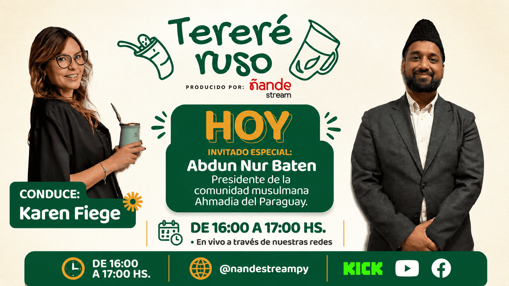 TERERÉ RUSO APUESTA A LA DIVERSIDAD CULTURAL EN SU SEGUNDA EDICIÓN POR ÑANDE STREAM