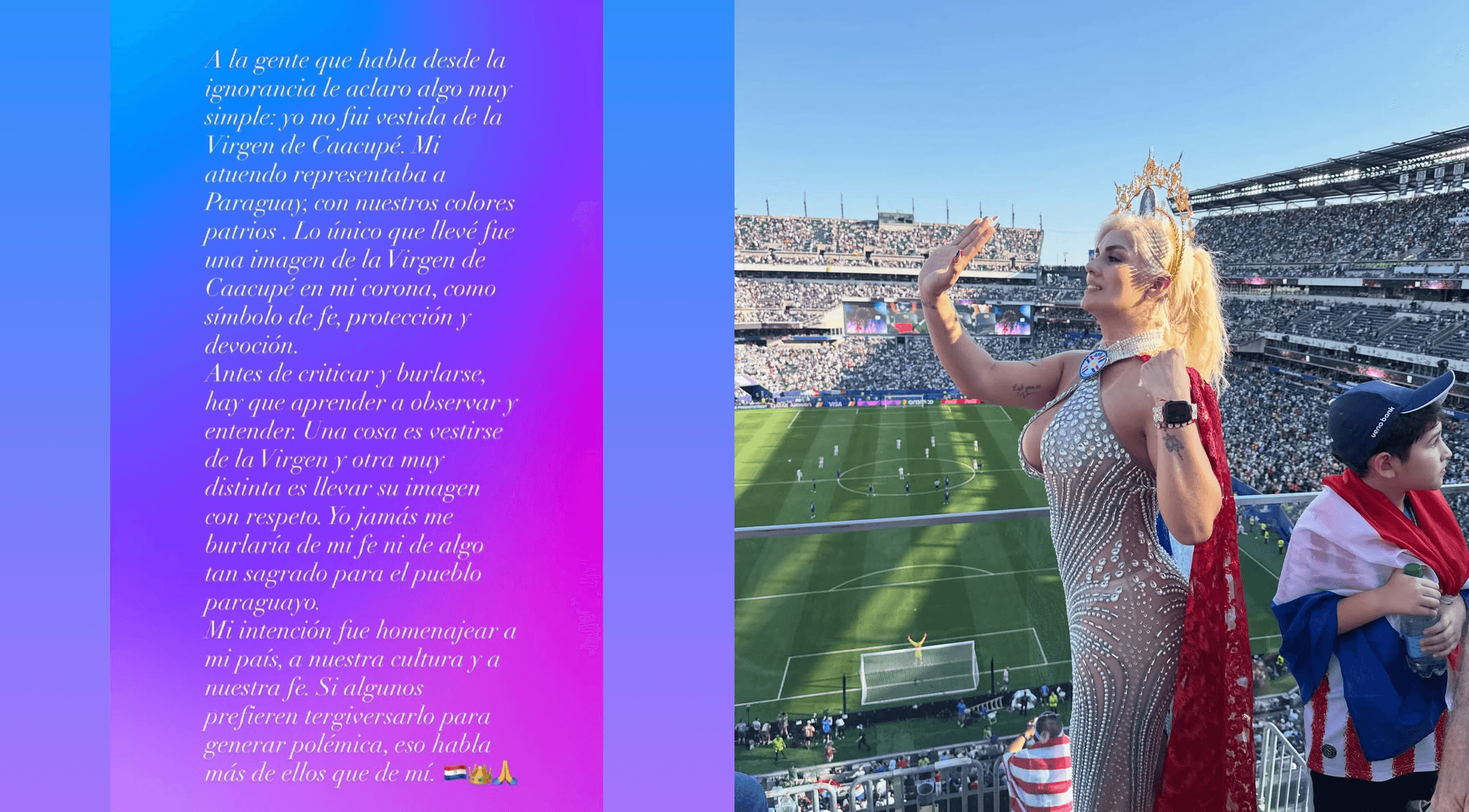 ¡LILIAN RUIZ ACLARÓ SU LOOK EN FILADELFIA Y SE DEFENDIÓ DE LAS CRÍTICAS!