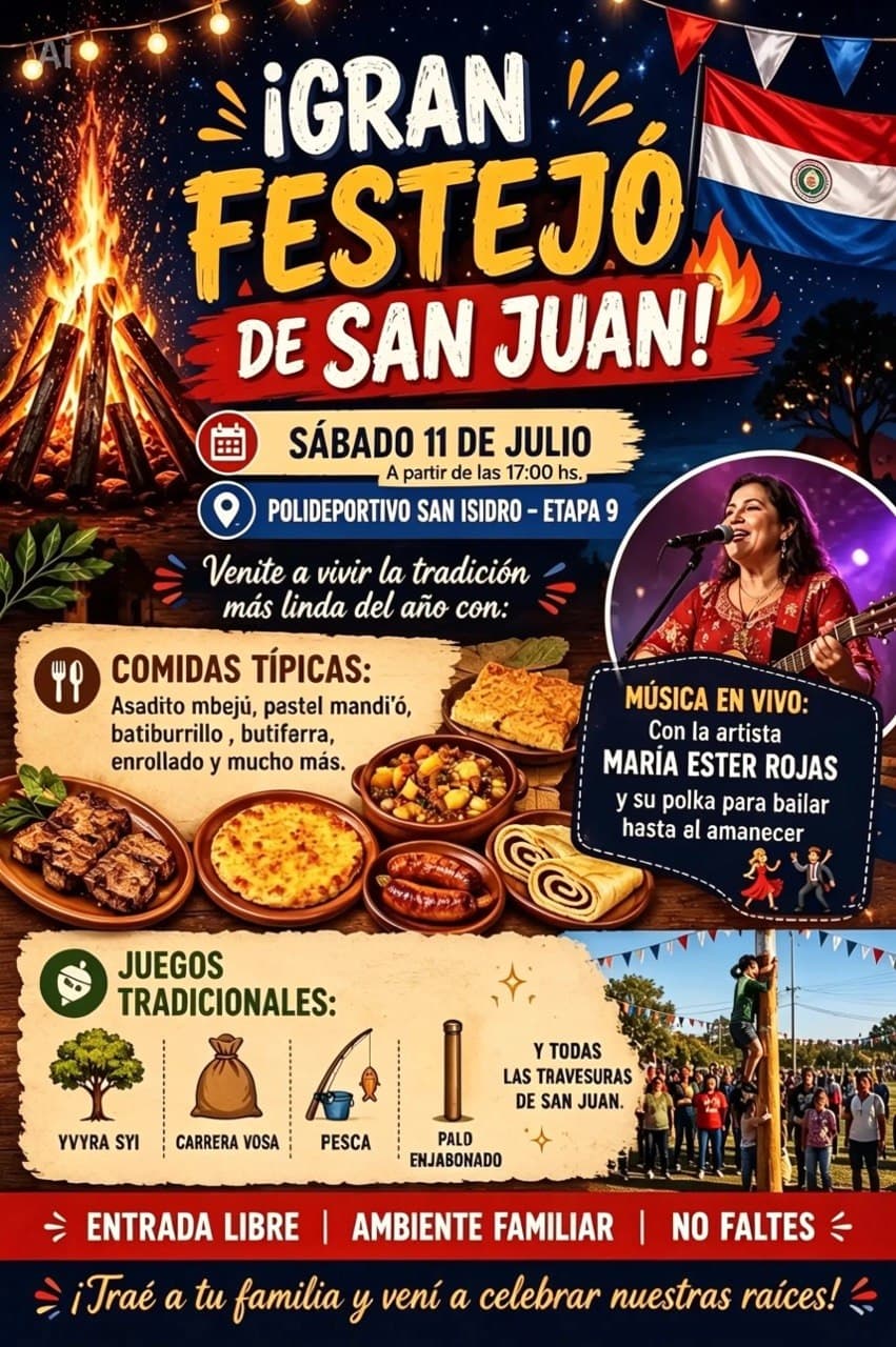 SAN ISIDRO ETAPA 9 VIVIRÁ EL ÚLTIMO GRITO DE SAN JUAN CON TRADICIÓN Y FAMILIA