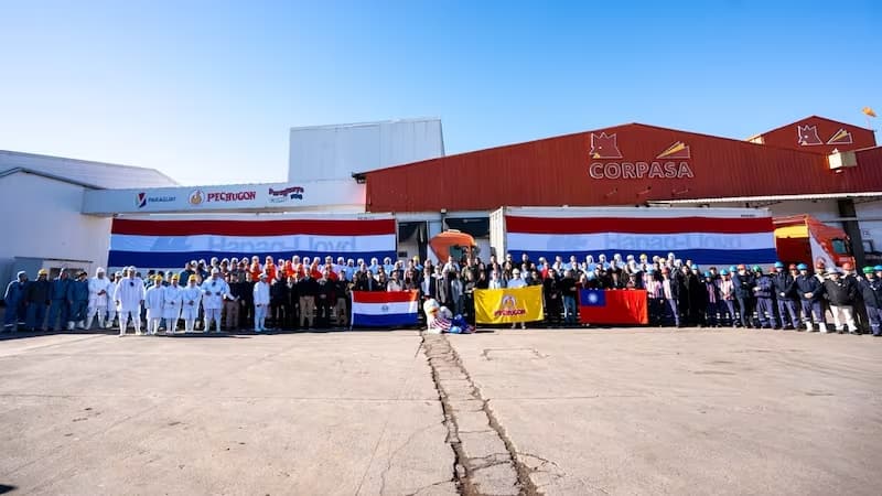 PARAGUAY EXPORTÓ POR PRIMERA VEZ CARNE DE POLLO A TAIWÁN