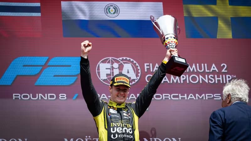 JOSHUA DÜRKSEN VUELVE A BRILLAR Y CONQUISTA SPA CON VICTORIA EN FÓRMULA 2