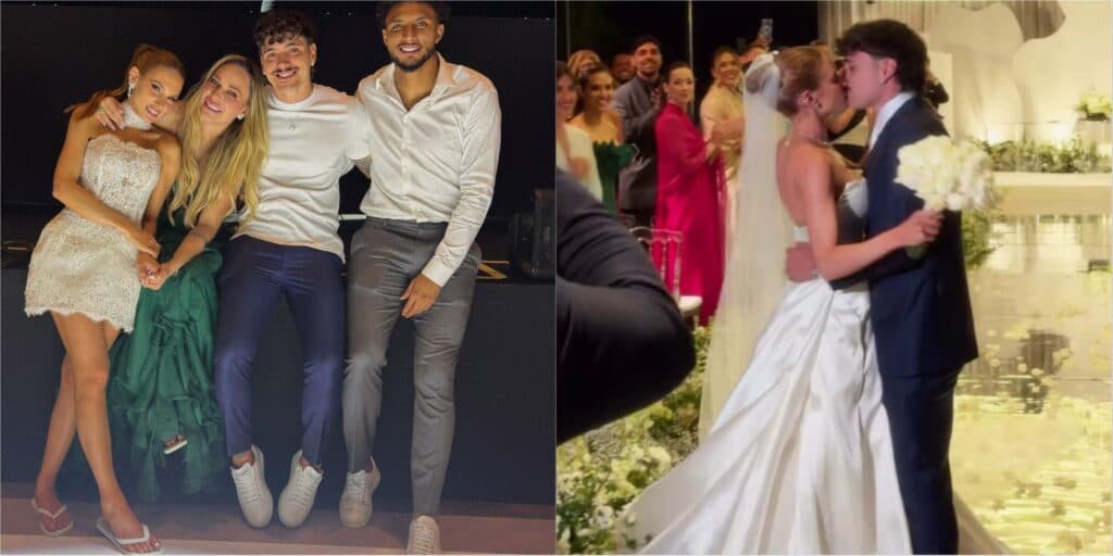 ¡DEL VESTIDO A LAS ZAPATILLAS! EL CASORIO DE MAURÍCIO PRADO TERMINÓ A PURO BAILE