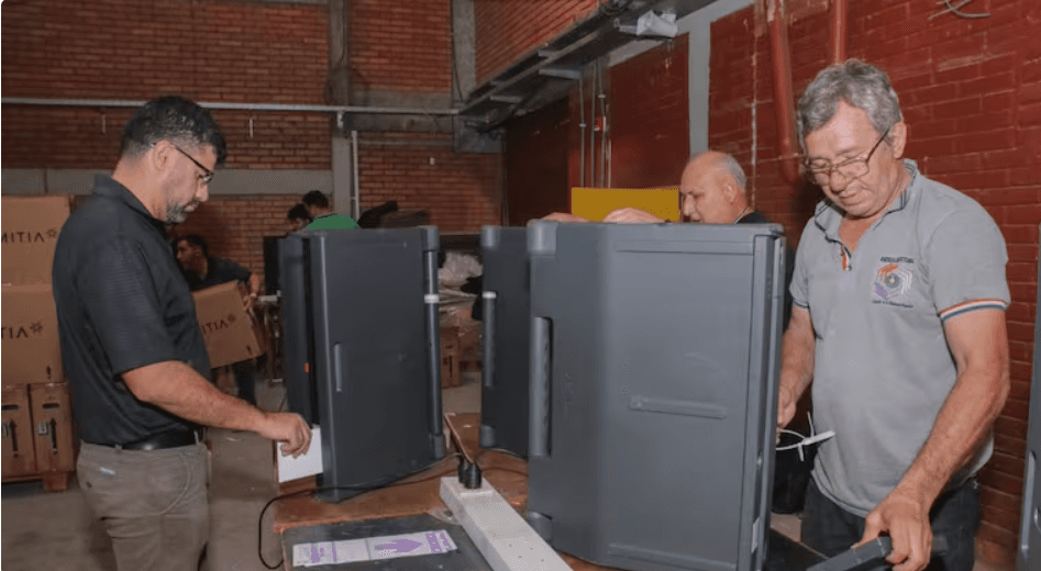 TSJE AVANZA CON EL TESTEO DE MÁQUINAS DE VOTACIÓN PARA LAS MUNICIPALES