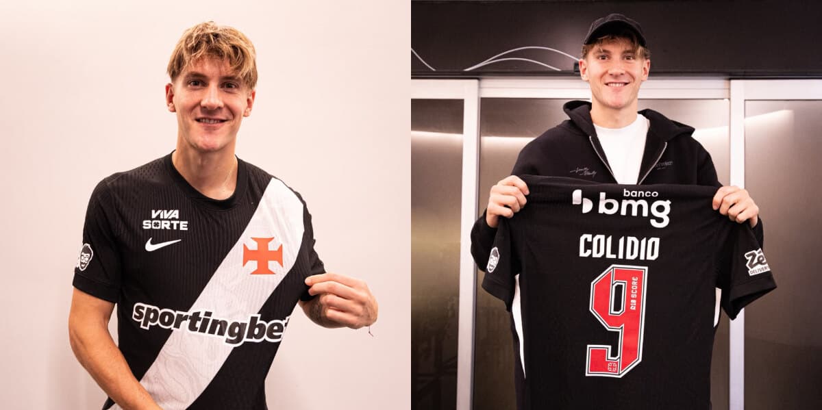 Vasco da Gama incorpora a Facundo Colidio antes de la serie ante Olimpia