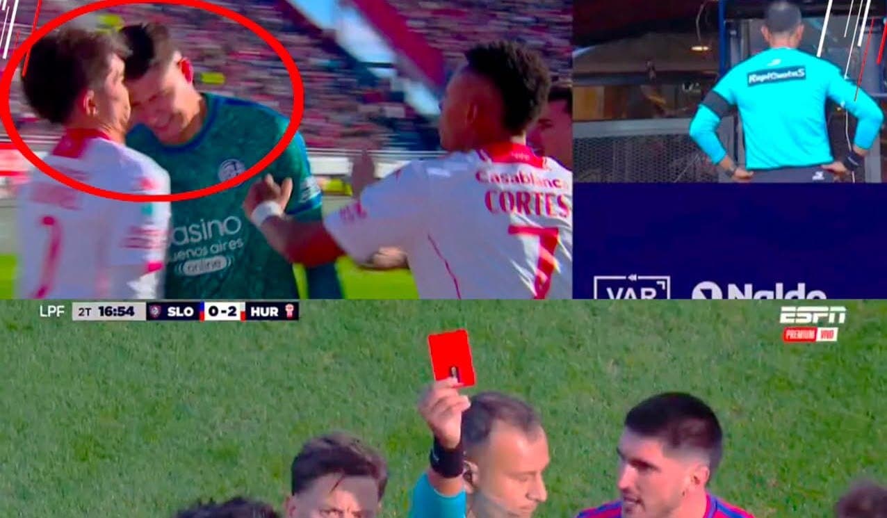 Orlando Gill vio la roja tras agredir a un rival en el clásico
