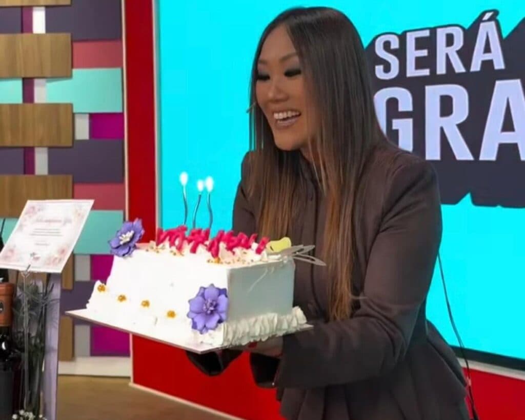 Yolanda Park cumplió 46 años trabajando y rodeada de cariño en televisión