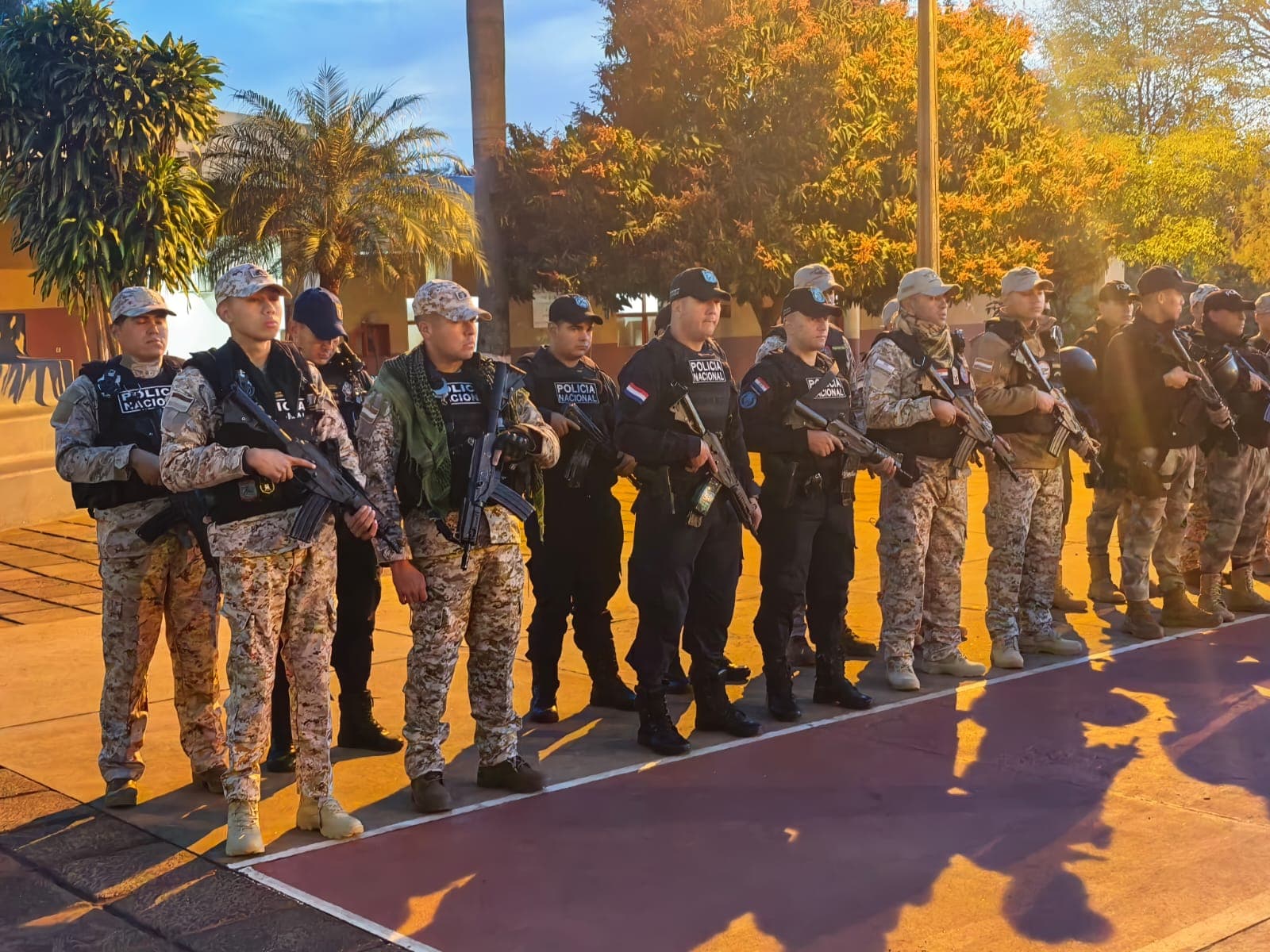 Policía refuerza la cobertura de seguridad en Itapúa con supervisión del personal táctico