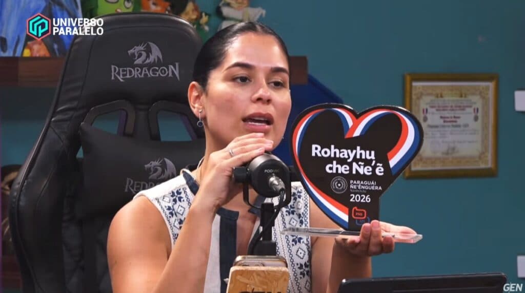 Fabi Martínez fue reconocida por su amor al guaraní y recordó su famosa frase