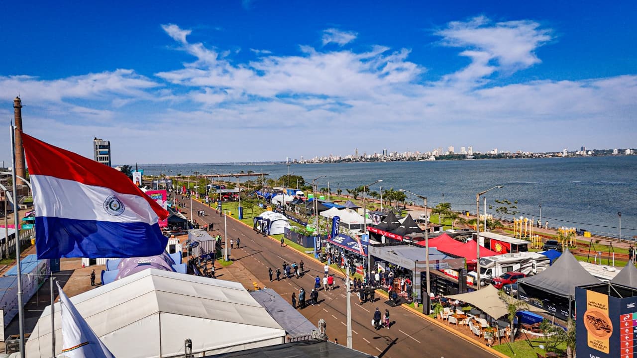 El Rally también se vive en la Costanera: así es el Fan Zone de Encarnación