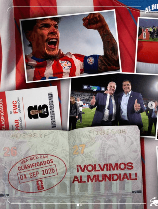 Paraguay recuerda su regreso al Mundial: hace un año sellaba su clasificación