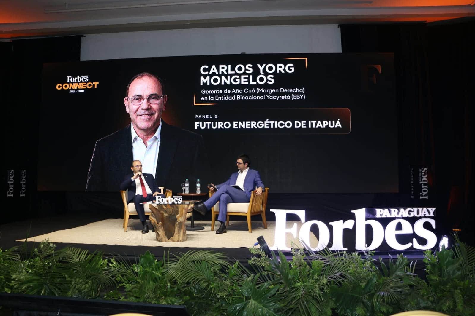 EBY presentó el proyecto Aña Cuá ante empresarios en el Forbes Summit de Itapúa